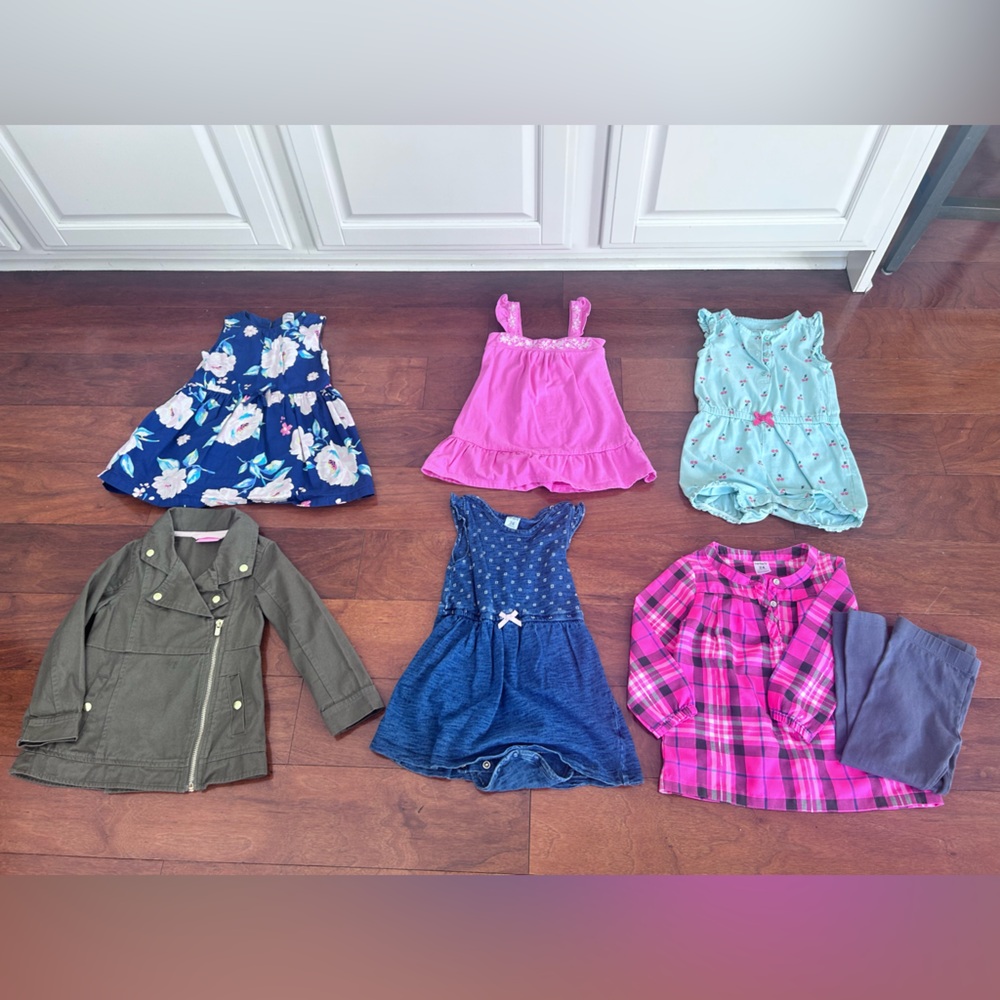 Girls bundle 2T toddler girl lot 24 months clothing clothes outfits